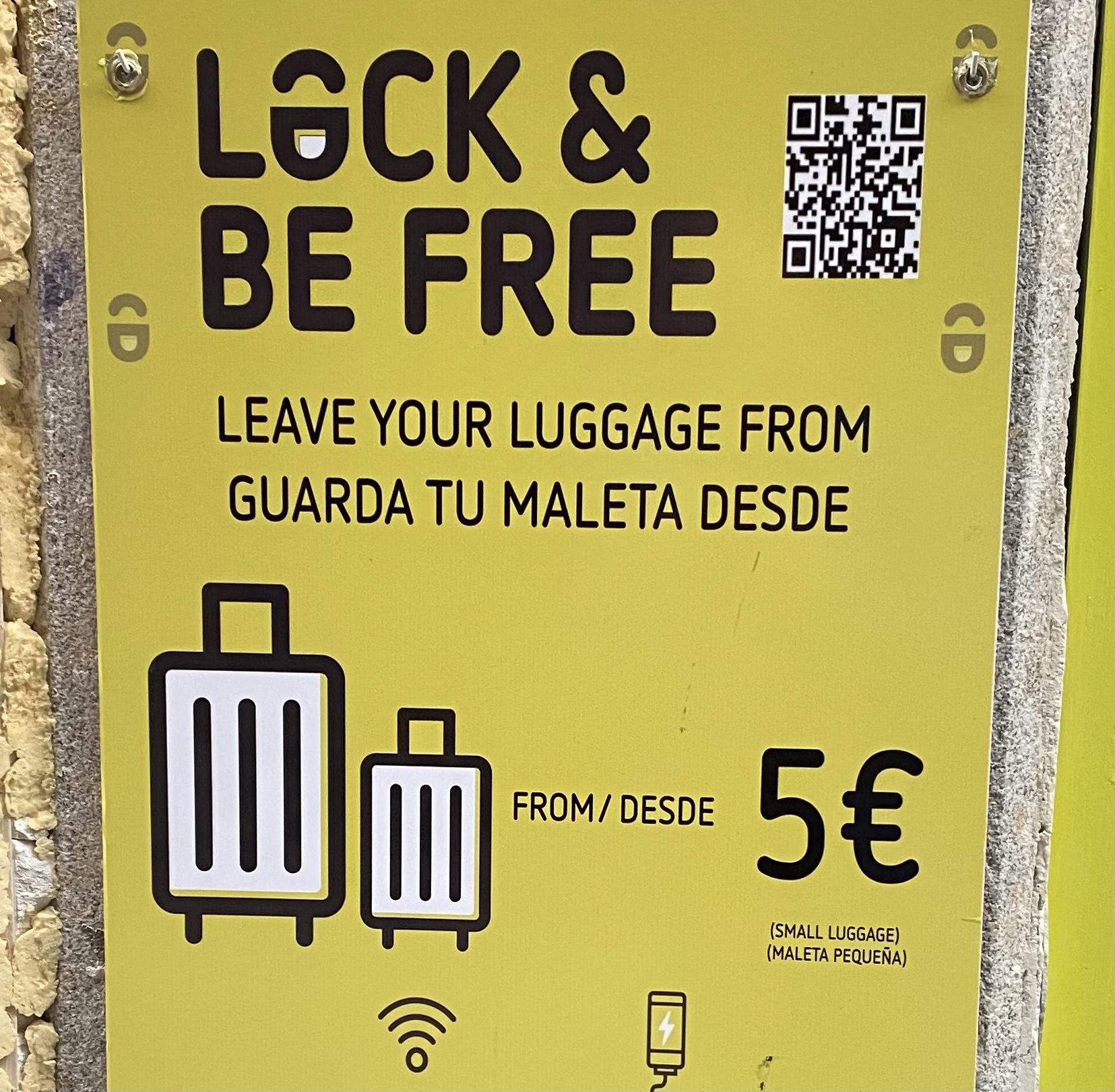 Lock and be free - tus maletas guardadas