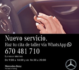 Cita previa Whatsapp Mercedes Córdoba