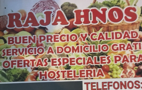 Raja Hnos - Fruteria a domicilio