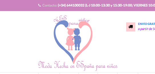 HES para niños - Tienda online