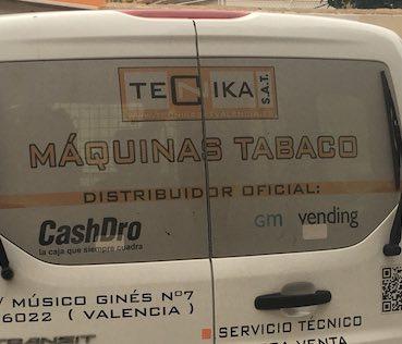 Técnika SAT Valencia - Maquinas de tabaco
